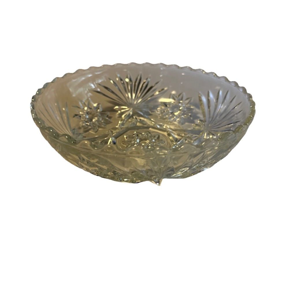 ANCHOR HOCKING - EAPC - Star of‎ David  ~ Bowl/Dish Glass